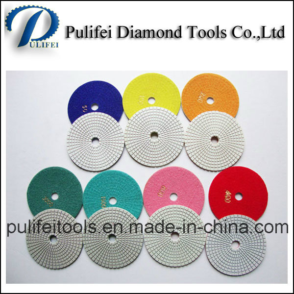 Hand Power Tools Diamond Polishing Pad for Marble Granite Concrete