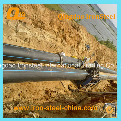 HDPE Pipe for Water Supply by HDPE100, HDPE90, HDPE80