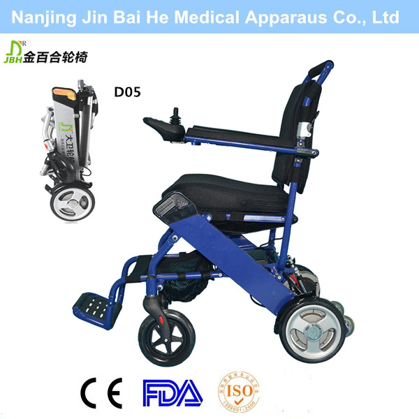 Easy Folding Portable Disabled Electric Power Wheelchair for Elderly