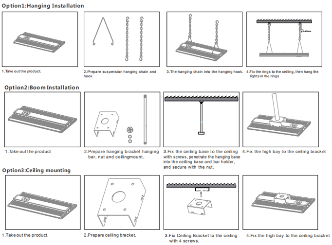 Hanging Shop Light UL