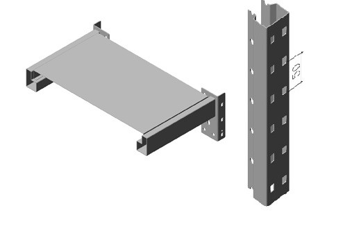 Long Span Rack with Step Beam