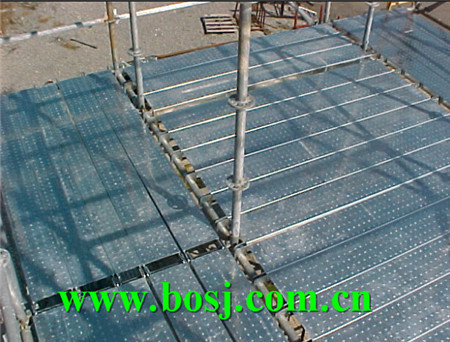 Customized Pre-Galvanized Scaffold Foot Planks Scaffolding System