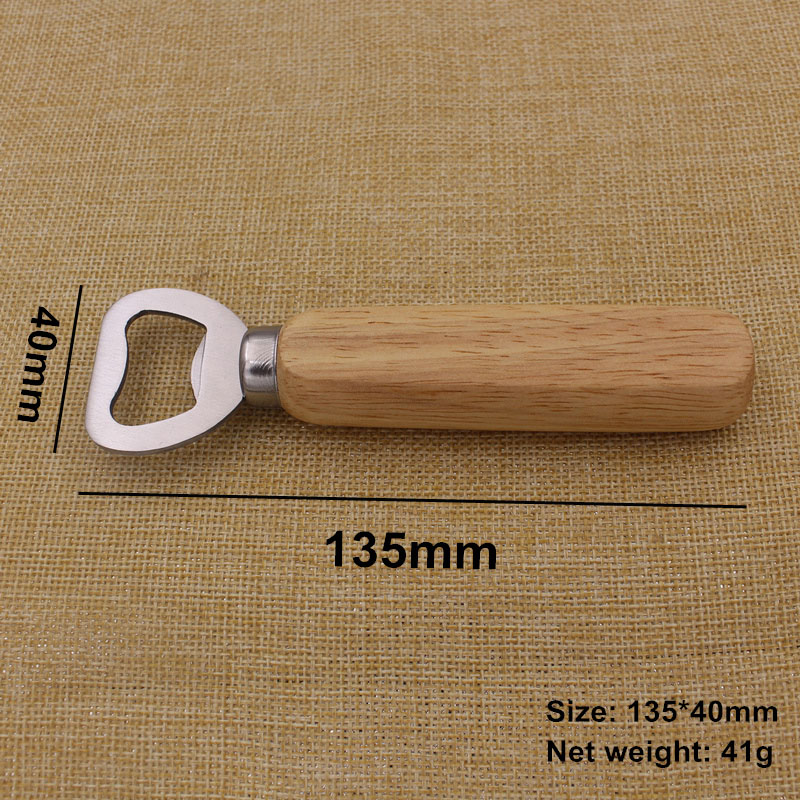 Gifts Promotion Beer Wood Bottle Opener