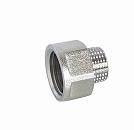 Nickel-Plated Screw Fitting - Socket F/F for Brass Fittings