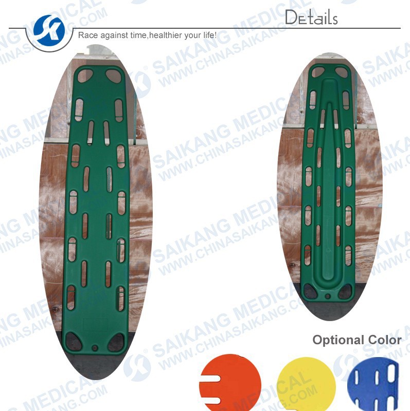 X-ray Plastic Folding Stretcher Spine Board (CE/FDA/ISO)