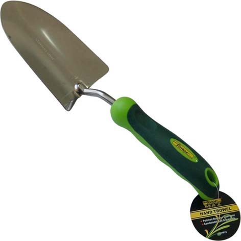 High Quality Garden Tools Polished Stainless Steel Garden Shovel Hand Trowel