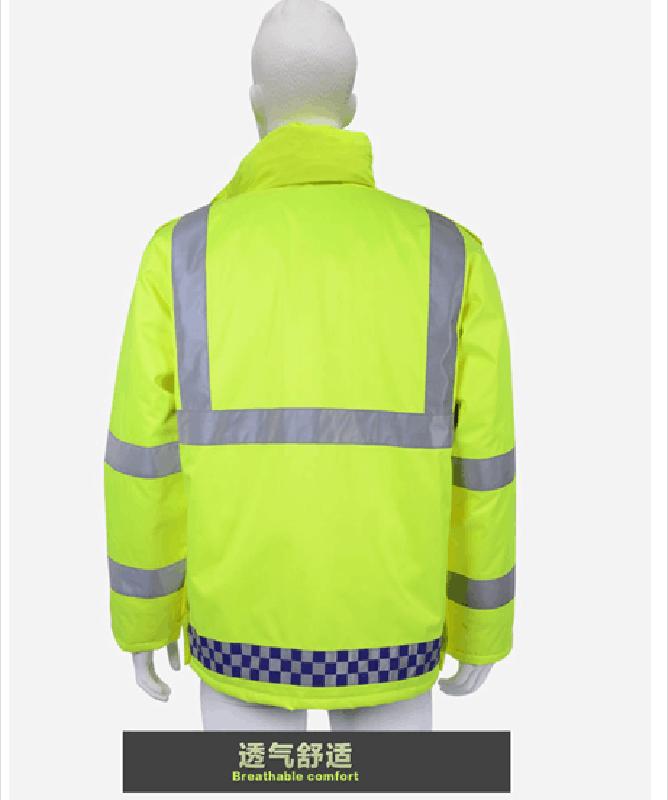 Hi-Vis Waterproof Traffic Police Jacket