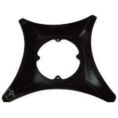 CNC Black Noryl Machined Plastic Part