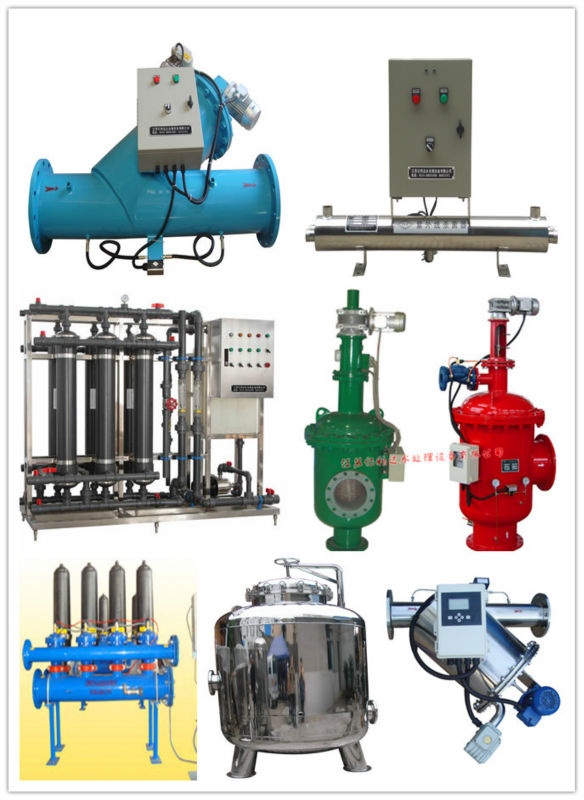 PLC Control Multi-Cartridge Automatic Backwash Industrial Water Filter