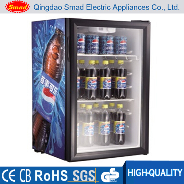 Supermarket Mini Glass Door Soft Drink Display Cooler