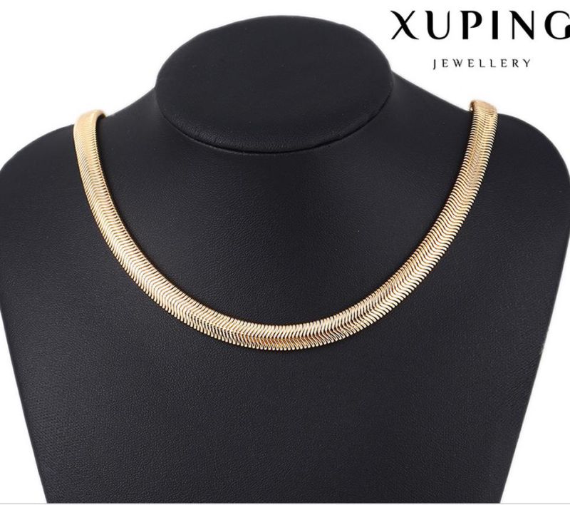 43085 Fashion Cool 18k Gold Snake Jewelry Necklace in Metal Alloy