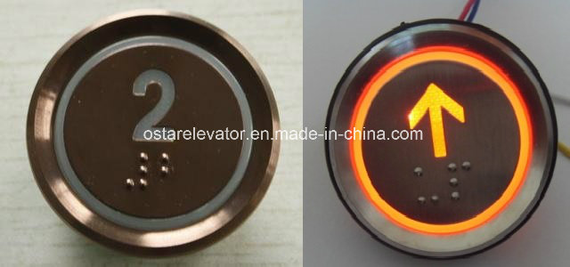 Square/ Round/ Oval Elevator Touch Push Button for Cop and Lop (OS43)