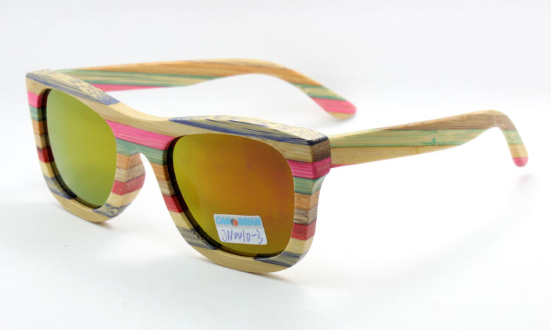 Colorful Wood Sunglasses (JN0010)