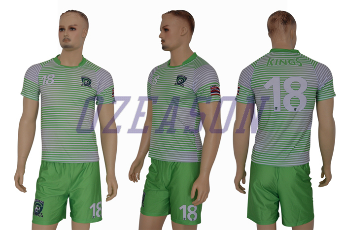 2017 Custom Sportswear Wholesale Men's Sublimation Soccer Jersey (S001)