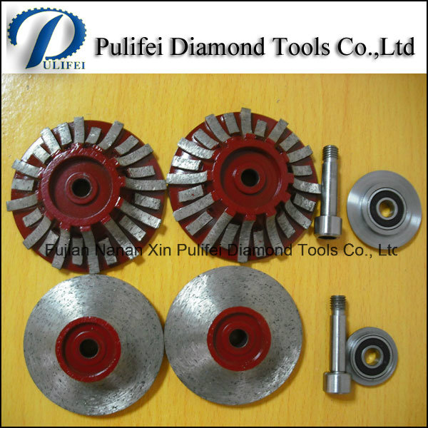 Stone Grinding Wheel Diamond Brazed Sintered Electroplated Profile Wheel