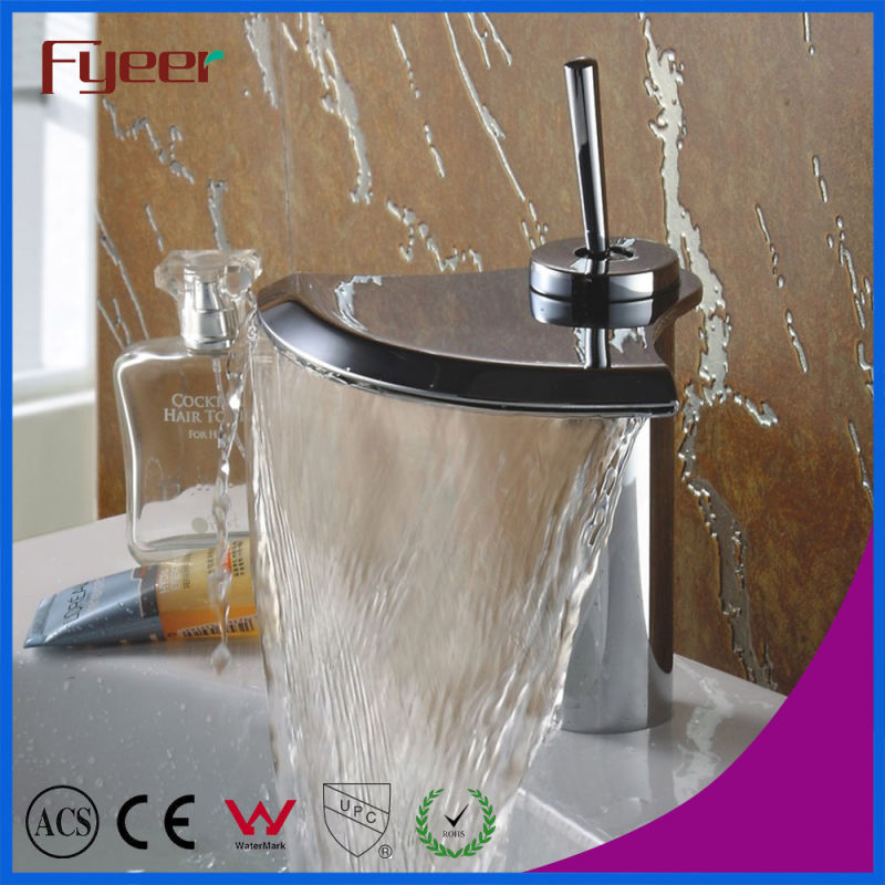 Fyeer 3001 Series Waterfall Basin Faucet Bathtub Shower Mixer