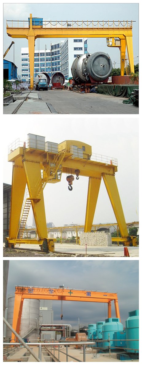 75t Double Girder Gantry Crane for Handling Steel Rods