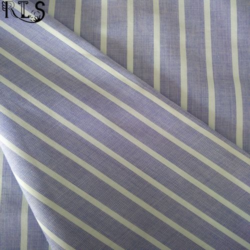 Cotton Poplin Woven Yarn Dyed Fabric for Garments Shirts/Dress Rls40-3po