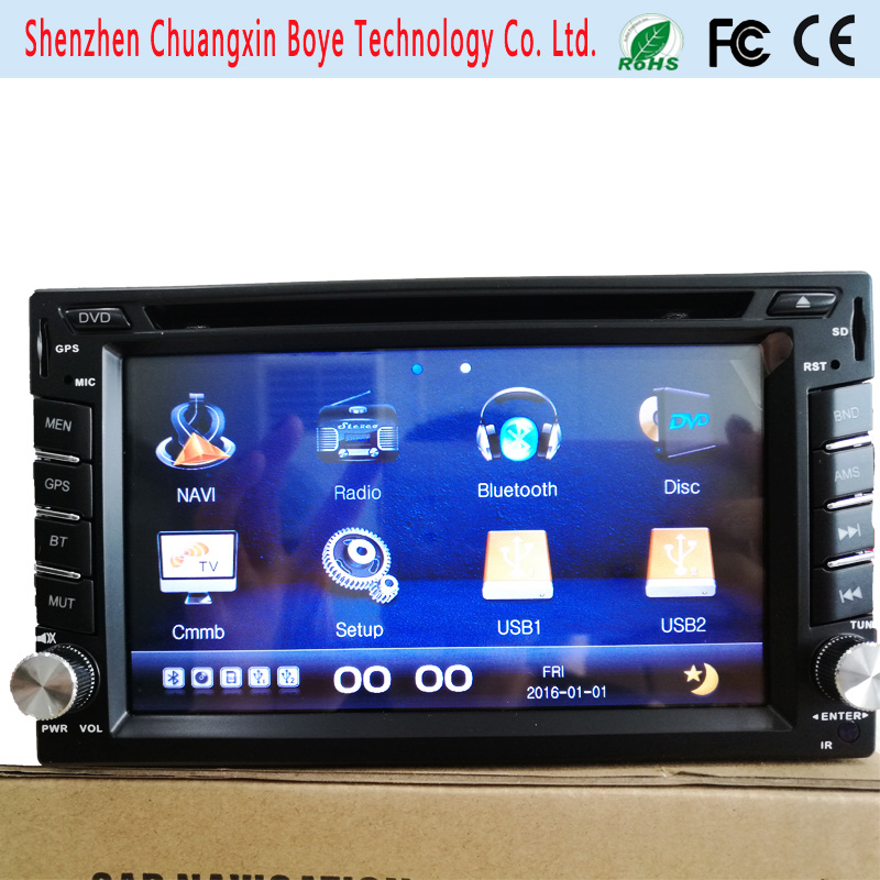 Car Multimedia DVD Player with Bluetooth/GPS Navigation