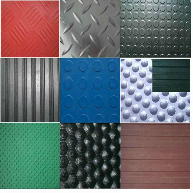 Floor Use Checkered Rubber Sheet, Checker Rubber Plate, Rubber Sheet Plate