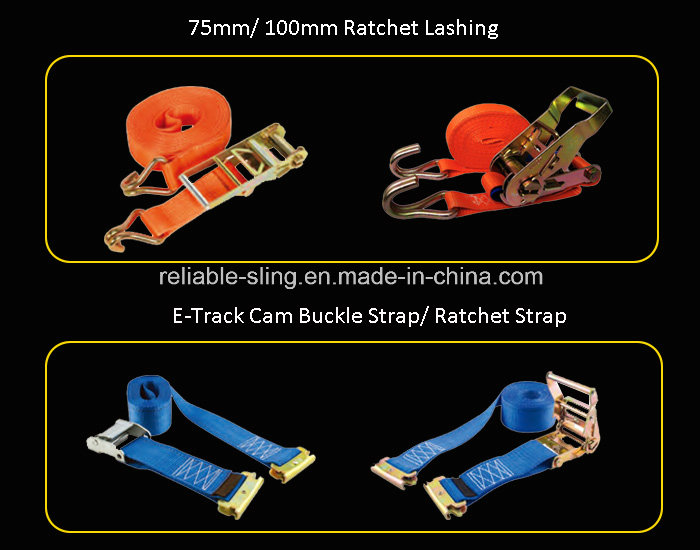 Polyester Ratchet Tie Down for Cargo Control