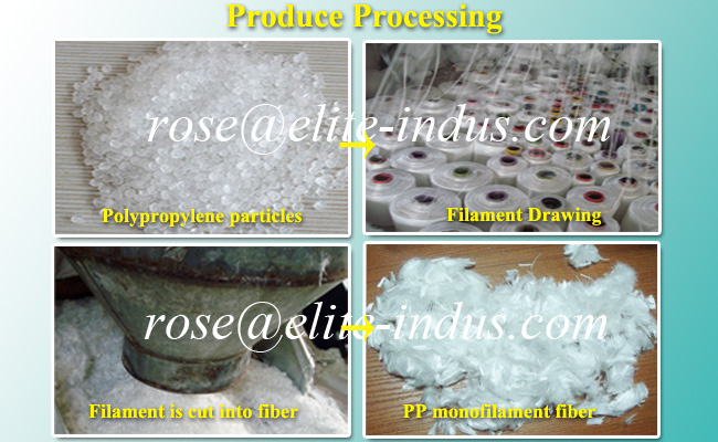 PP Fiber Polypropylene Fibers for Dry Mortar