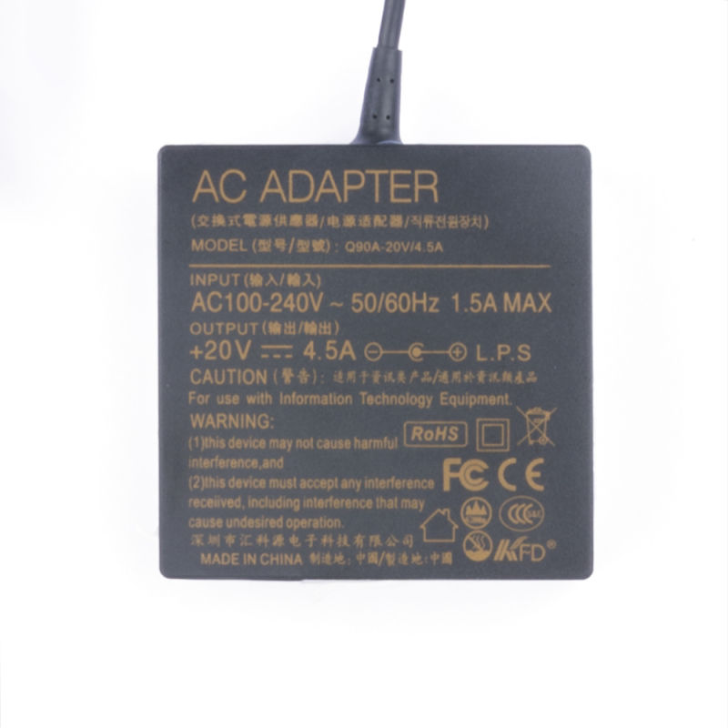 20V AC Adapter Power Charger for Thinkpad PA-1900-72