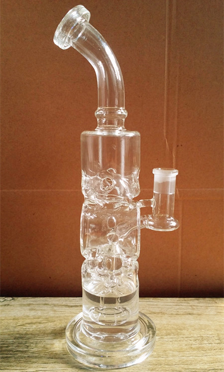 Wholesale New Fab Egg Glass Pipe Water Pipe with 14.5mm Joint and Tyre Perc