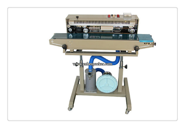 Automatic Continuous Polythene Bags Sealing Machine