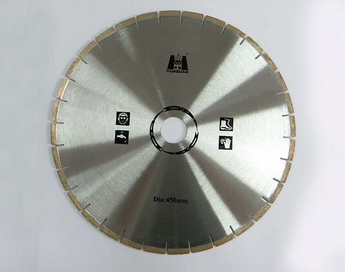 450mm Marble Circular Diamond Saw Blade with Diamond Segment for Marble Cutting