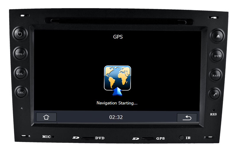 Car Multimedia for Renault Megane (HL-8741GB) with Auto DVD GPS iPod