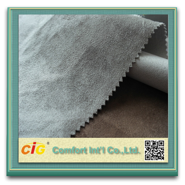 100% Polyester Suede Fabric for Upholstery Suede Fabric Garment