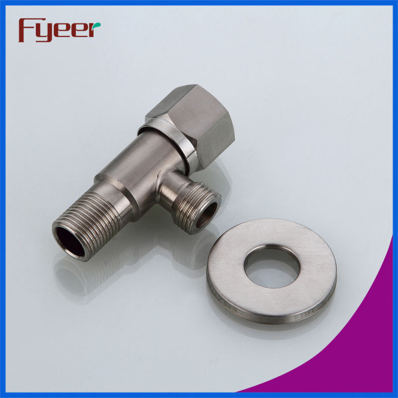 Fyeer Manufacture High Quality Brush Stainless Steel Angle Vlave