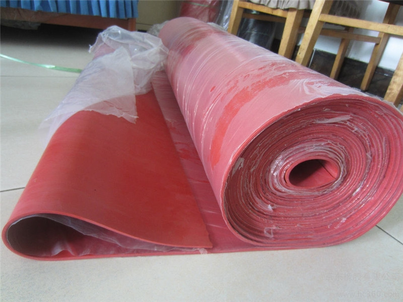 Red Rubber Mat SBR Rubber Sheet Roll Mat