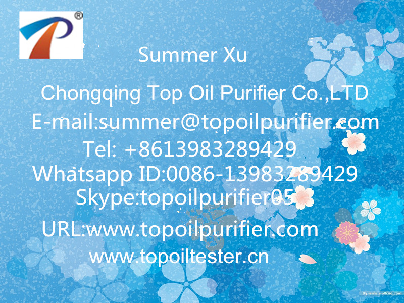 Online Used Turbine Oil Purifier Machine (TY Series)