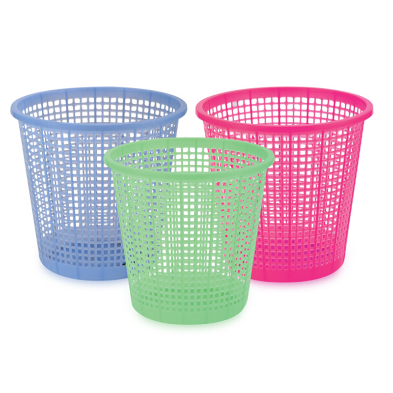 Plastic Open Top Hollow Waste Bin