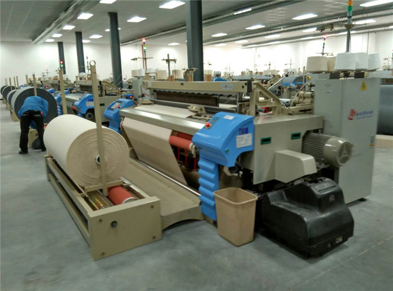 Economic Type Automatic Combed Yarn Weaving Mechanical Tuck-Indevice Air Jet Power Loom