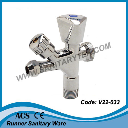 Angle Valve for Washing Machine with Extension Connector (V22-018)