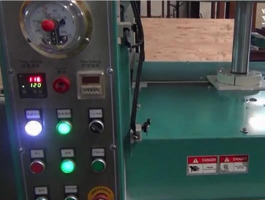 Automatic Hot Press Wood Felt Board Machine with One Layer