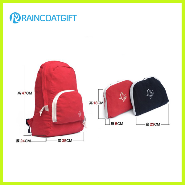 Promotional Nylon Folding Backpack RGB-108