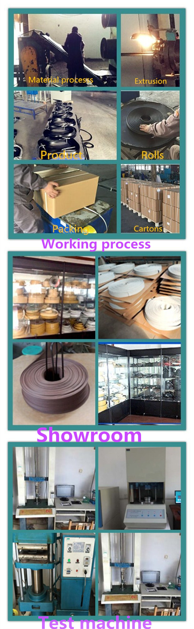 Factory Supply Auto Glass Seals