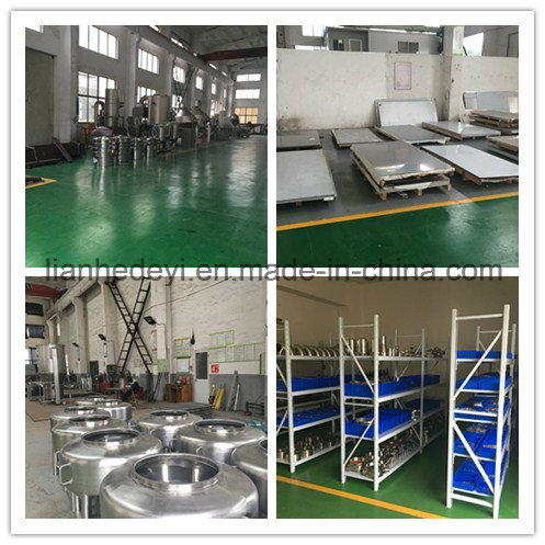 Fh-10000 High Volume Pharmaceutical Square-Cone Bin Blender Machine