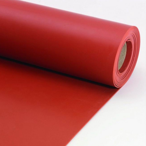 Red Natural Rubber Floor Mat for Industry