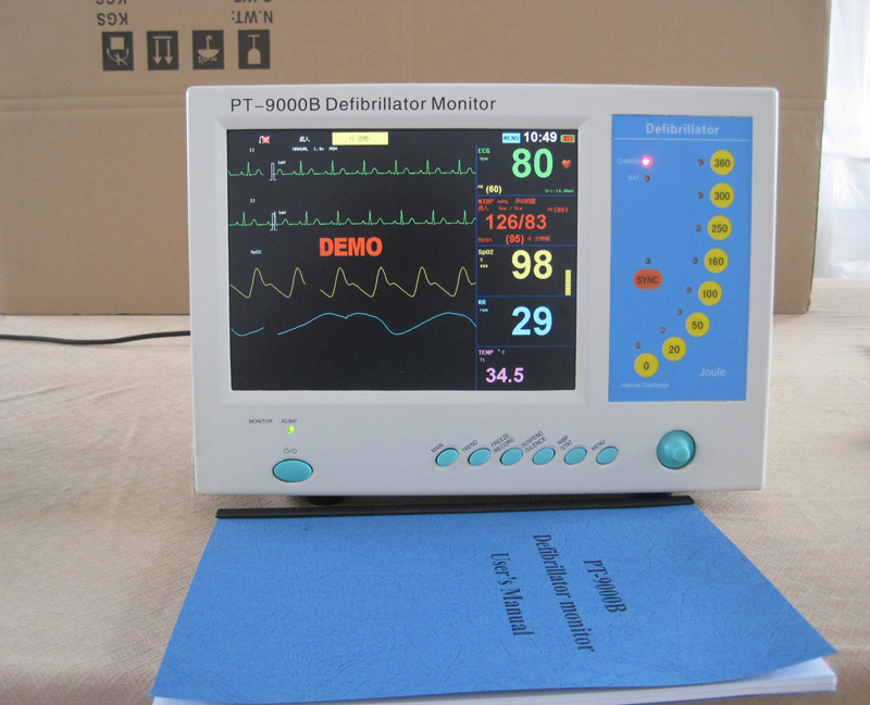 Defibrillator Monitor Medical Equipment PT-9000b