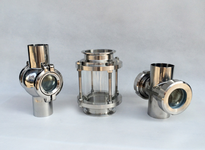 Stainless Steel Round Flange Sight Glass