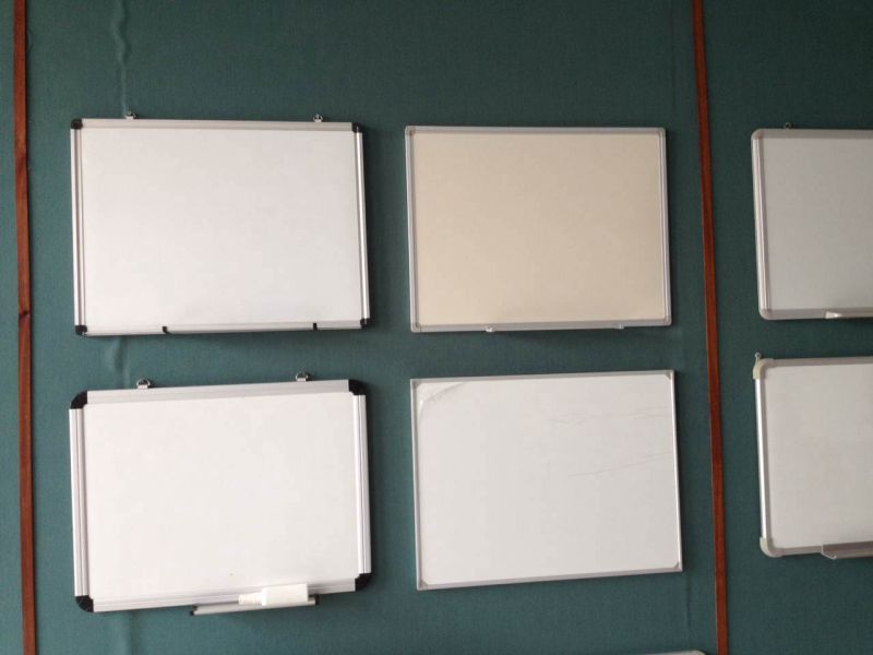 Portable Magnetic Whiteboard and Chalkboard for Class