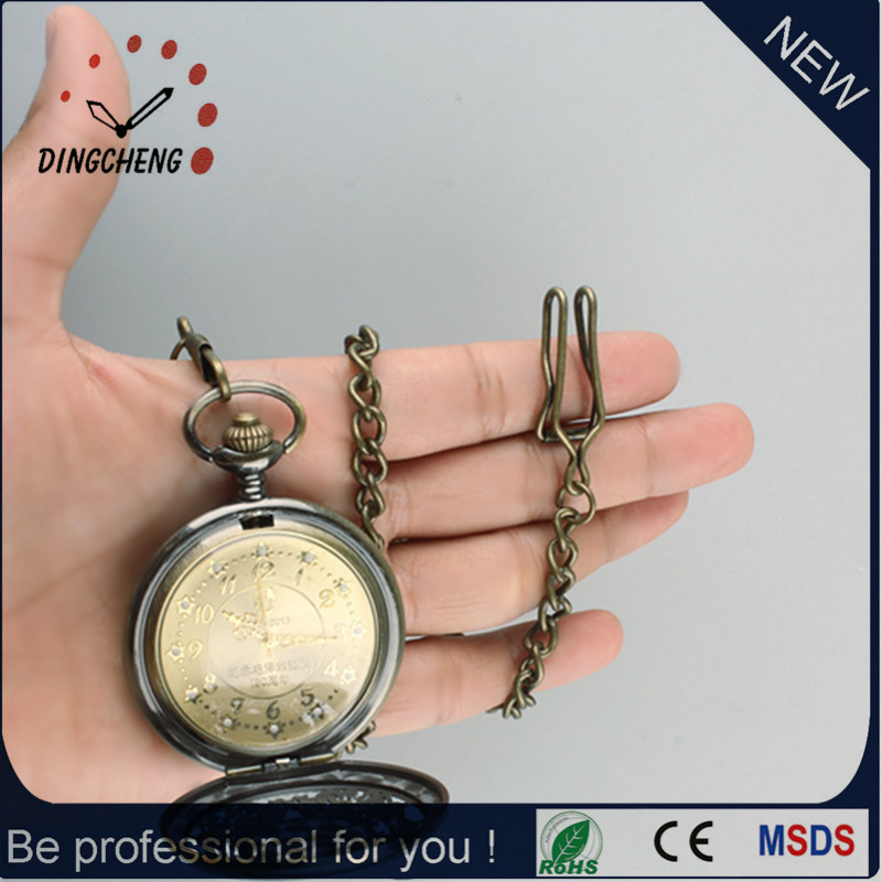 Life Waterproof Pocket Watch Alloy Case Watch (DC-221)