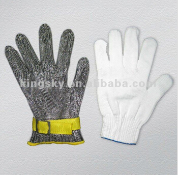 Stainless Steel Metal Mesh Cut Resistant Glove (2350)