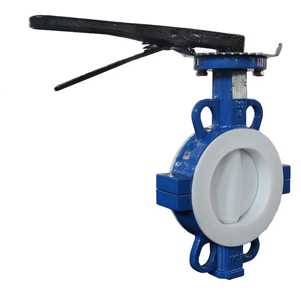PTFE Coated Wafer Control Valve (D71X-10/16)