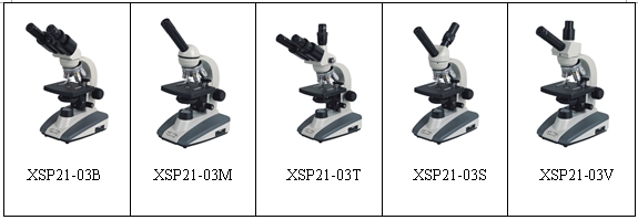 Biological Microscope for Student with CE Approved Xsp21-03m